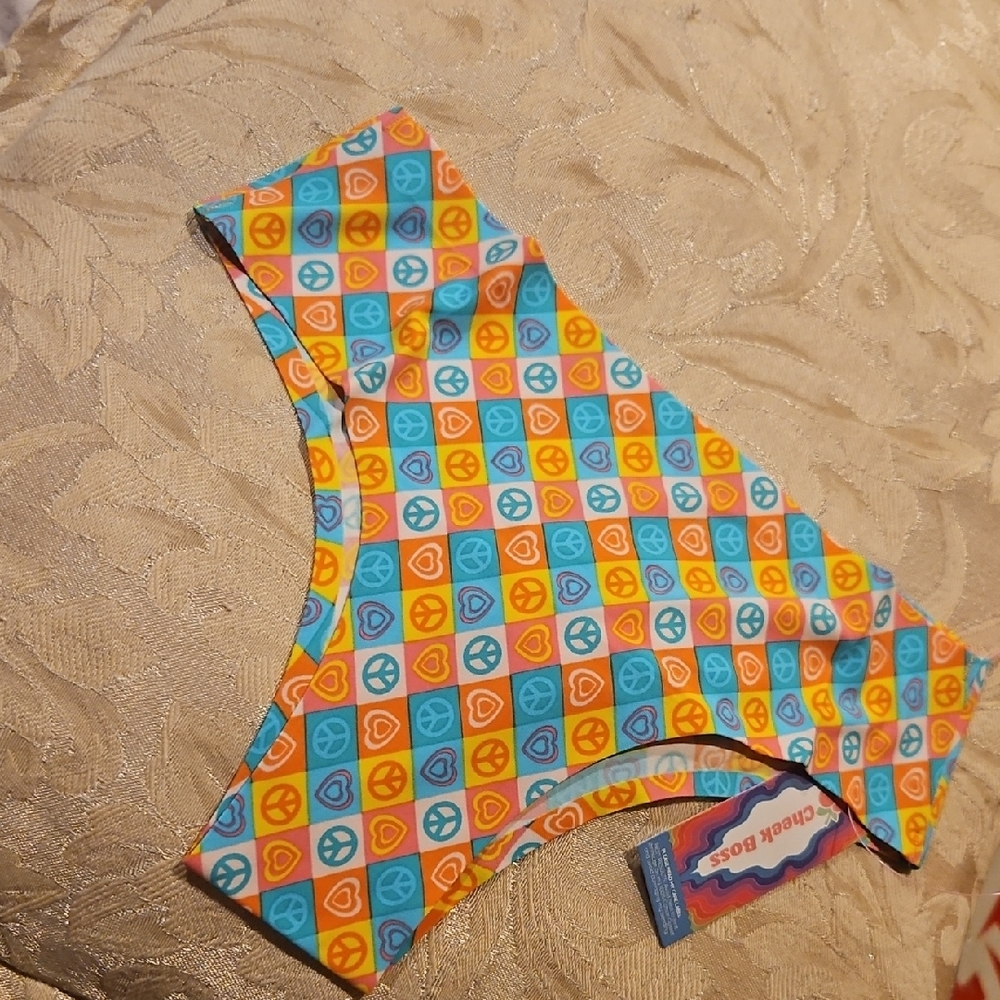 Colorful Peace Sign Panty